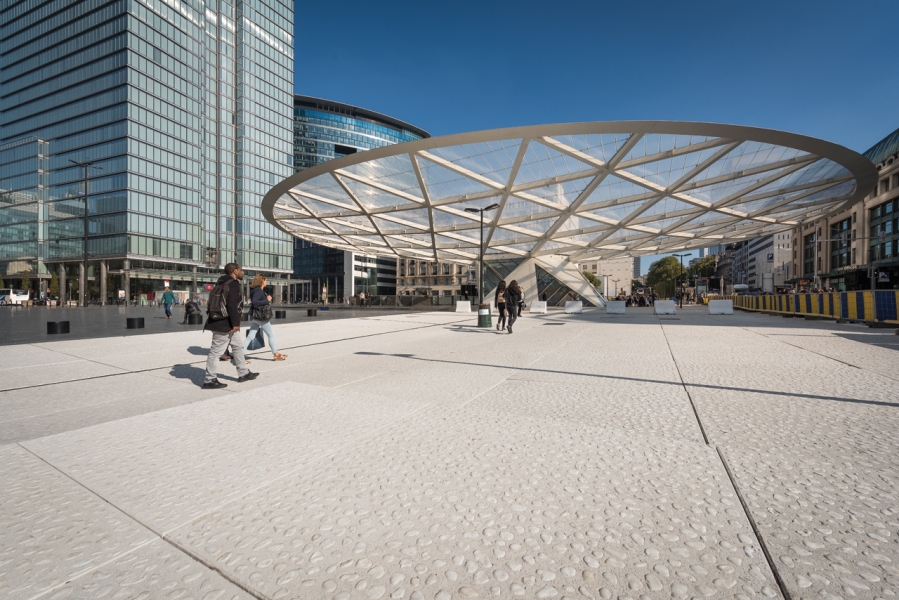 Wandelboulevard Rogierplein Brussel