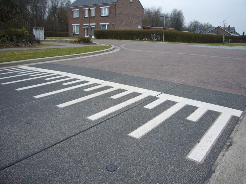 Veilig kruispunt Kastanjestraat Houthalen