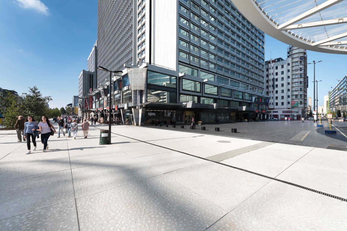 Wandelboulevard Rogierplein Brussel