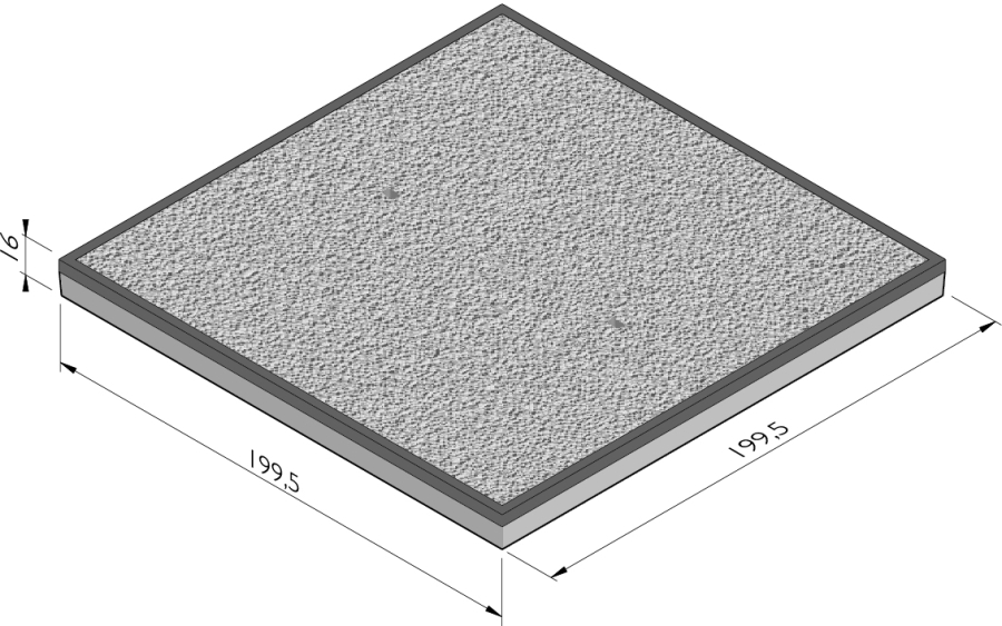 Dalle de plancher constructive avec cornière