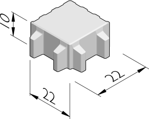 Eco Block halfopen blokmotief