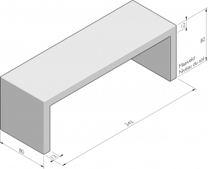 Parktafel midden