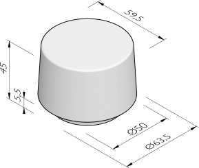 Sierpoef rond 60